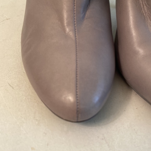 Coach Annika grey leather booties - Picture 4 of 16